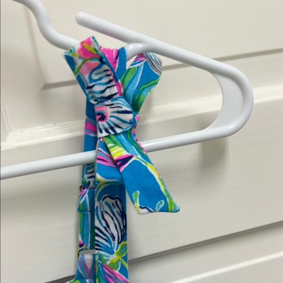 Lilly Pulitzer Kids Dress - Blue and Pink Floral - Picture 6 of 11